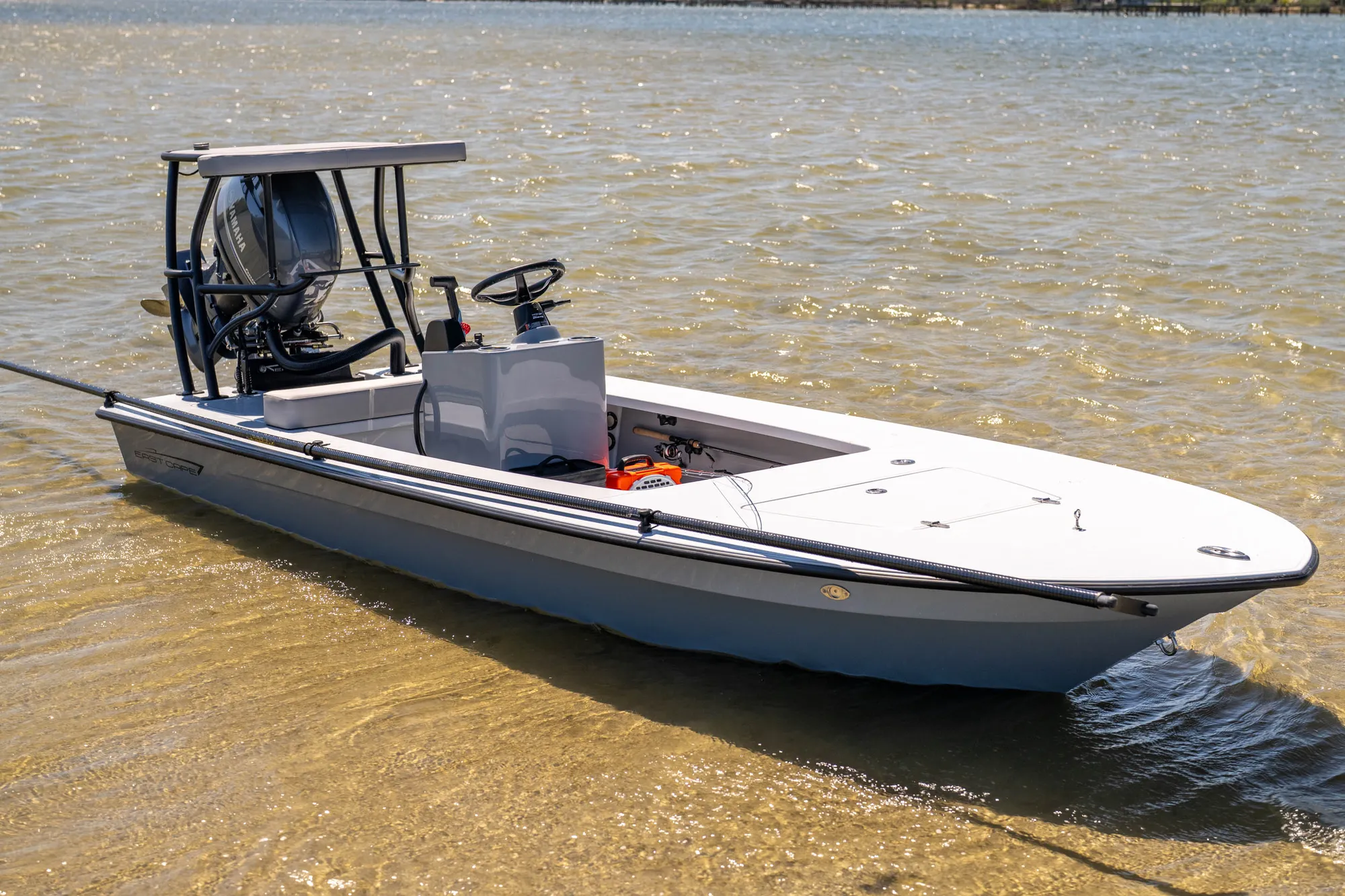17 EVO X on the water