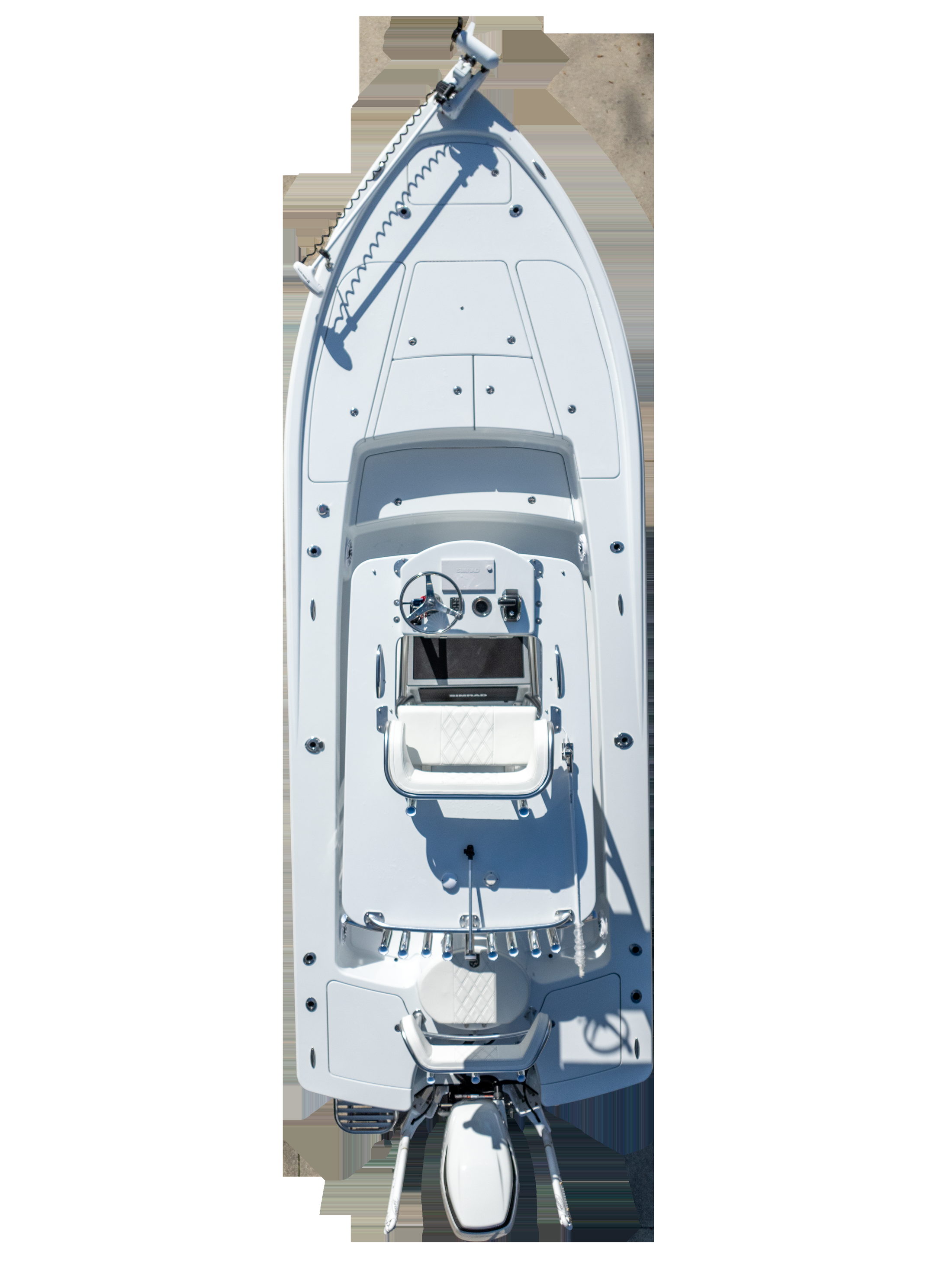 East Cape 25 Hybrid on the water