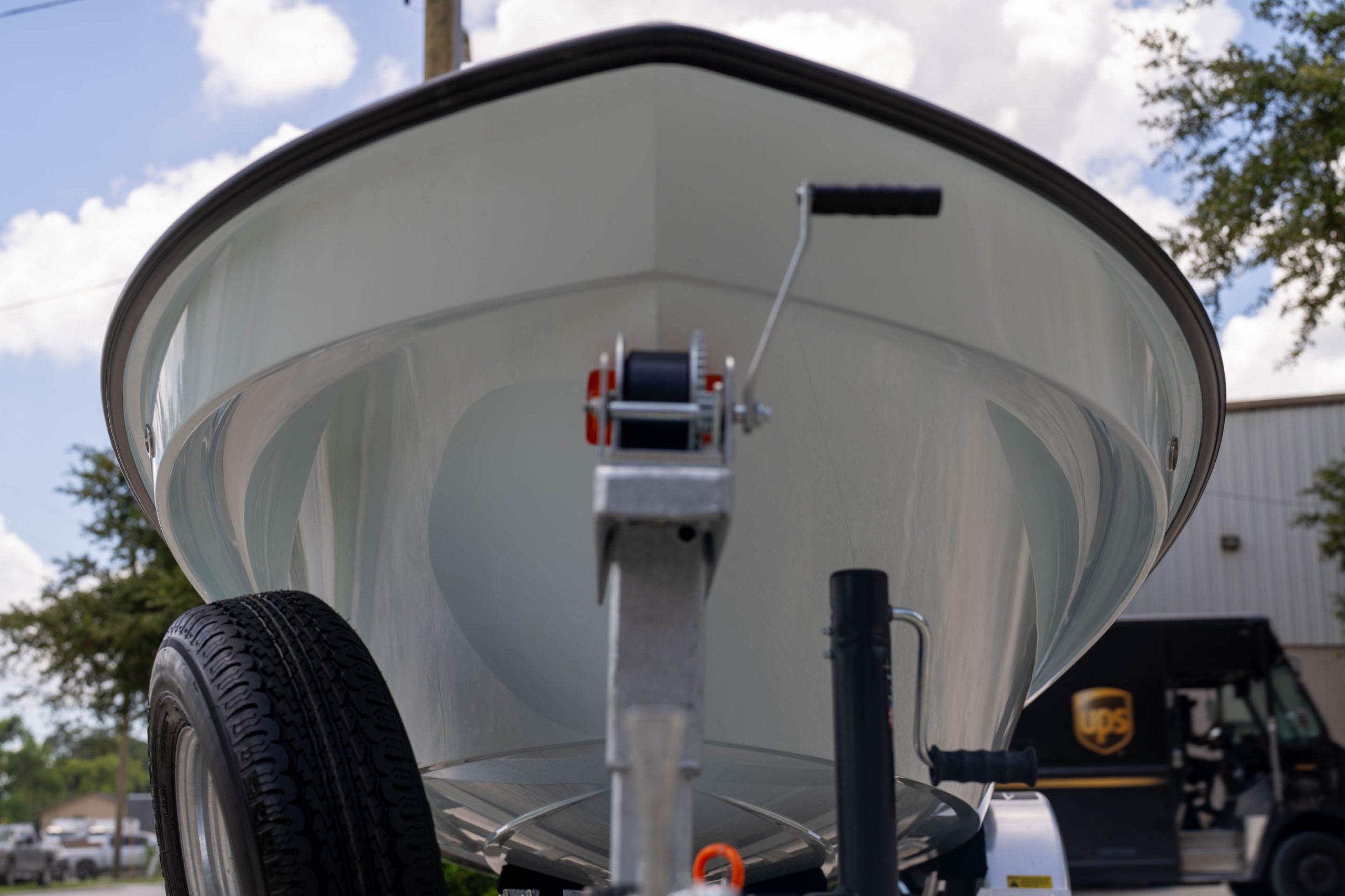 East Cape 17 EVO X on the water