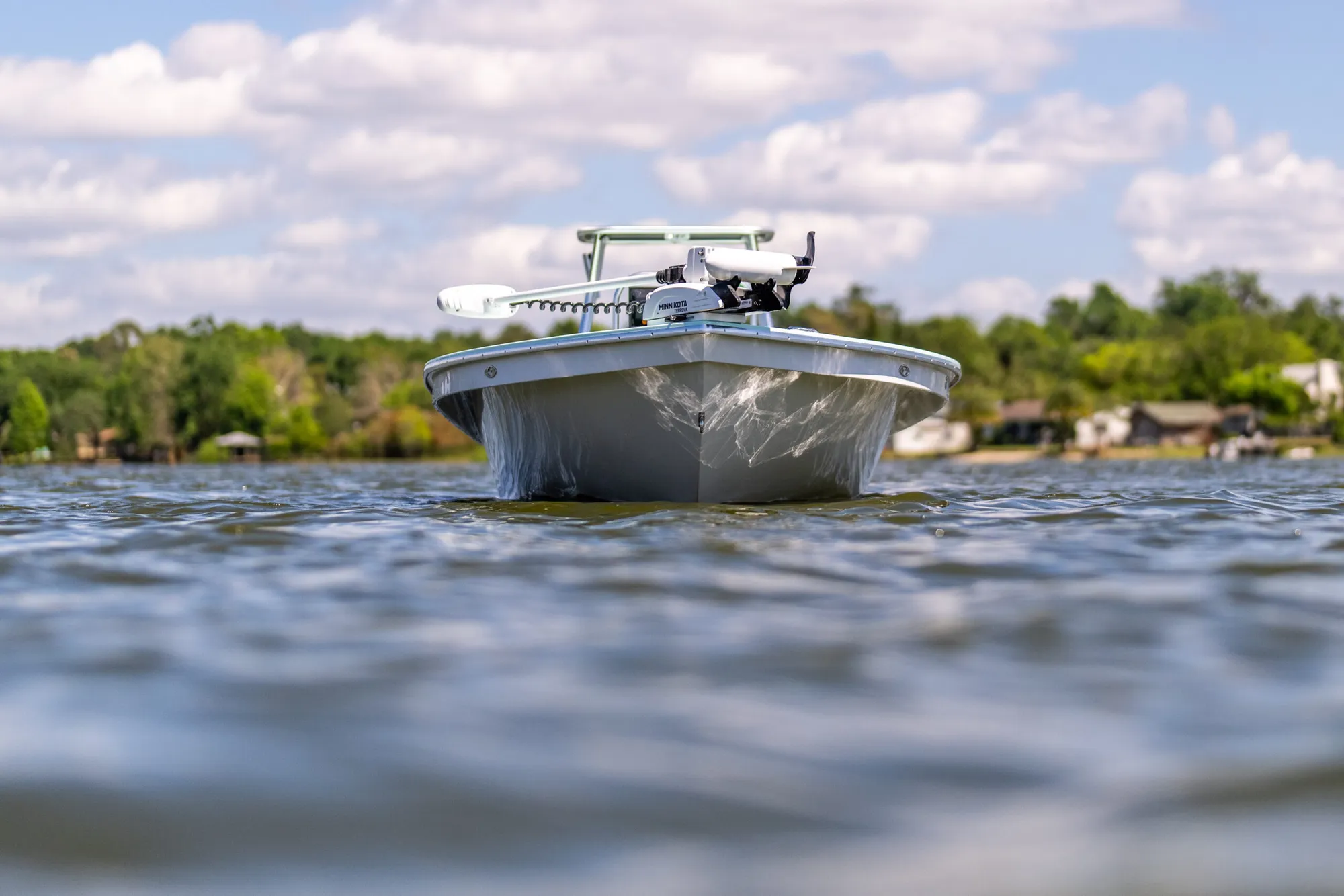 East Cape 18 EVO V on the water