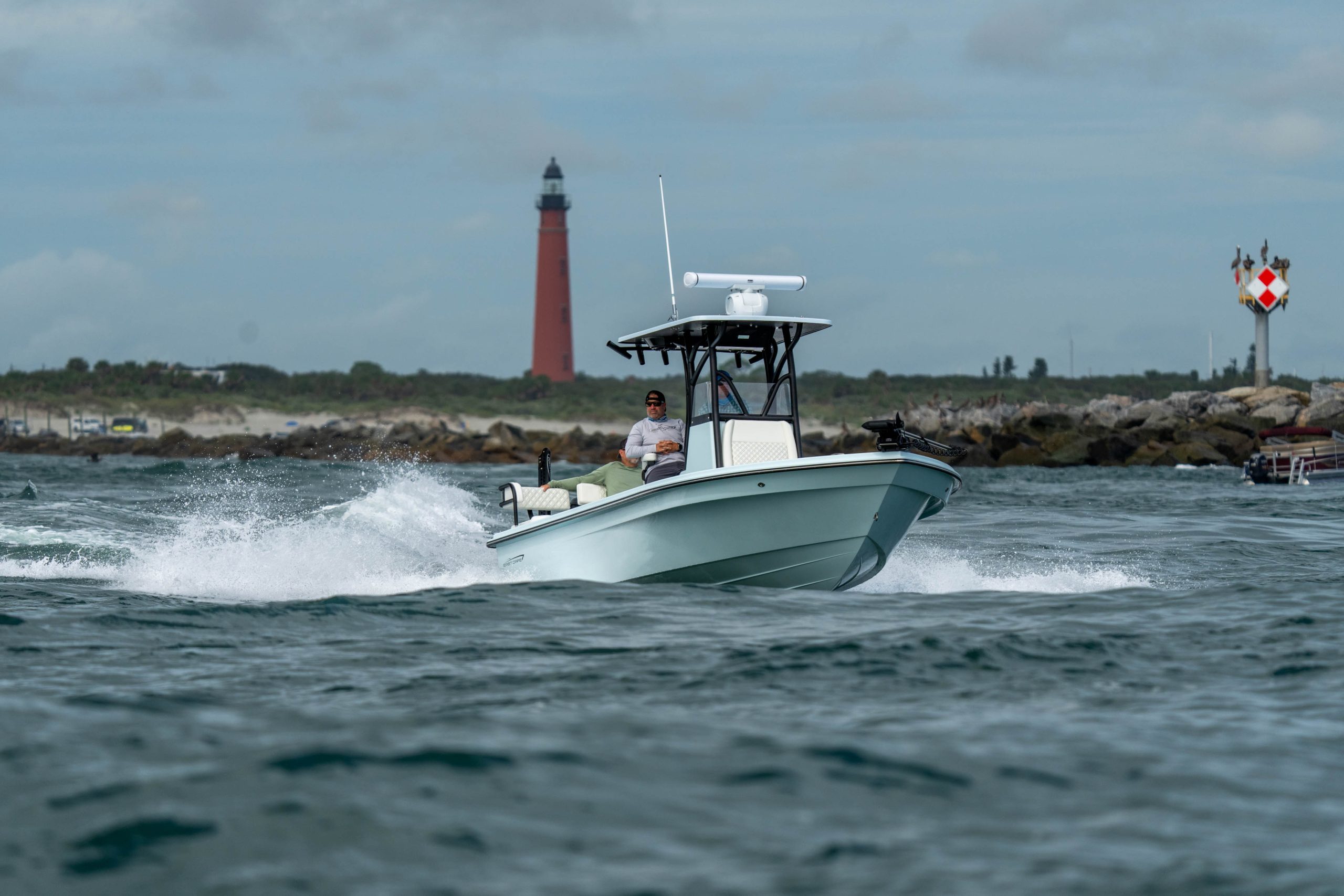 East Cape crew on the water