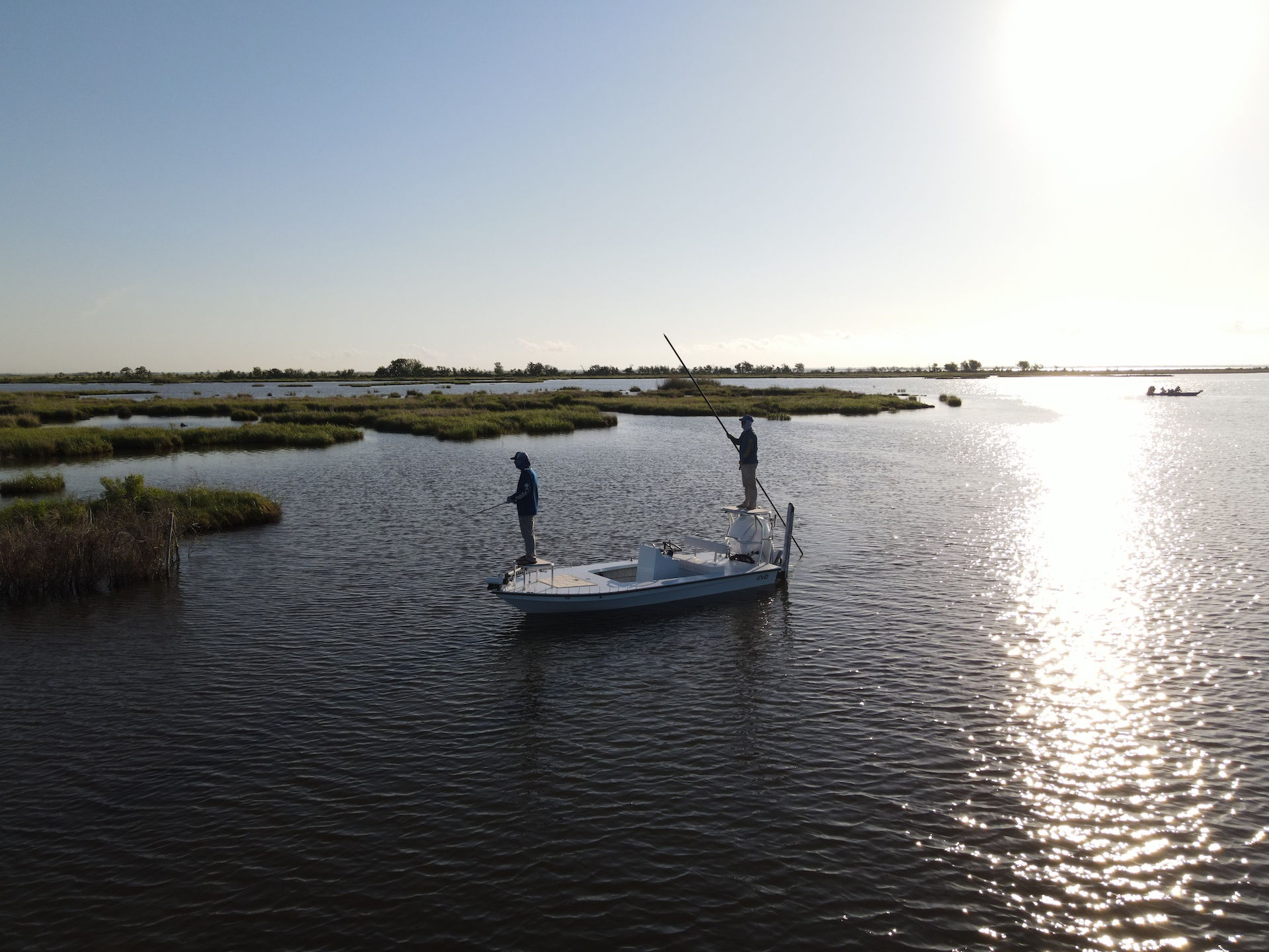 East Cape 19 Vantage on the water