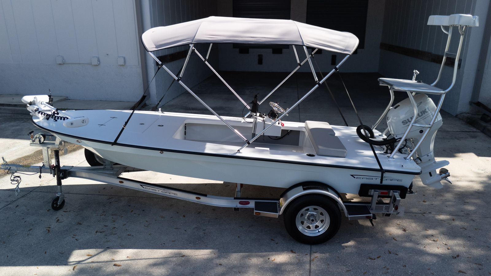 2026 17 EVO with 60 Suzuki and custom lean tube set up. — delivery photo 3