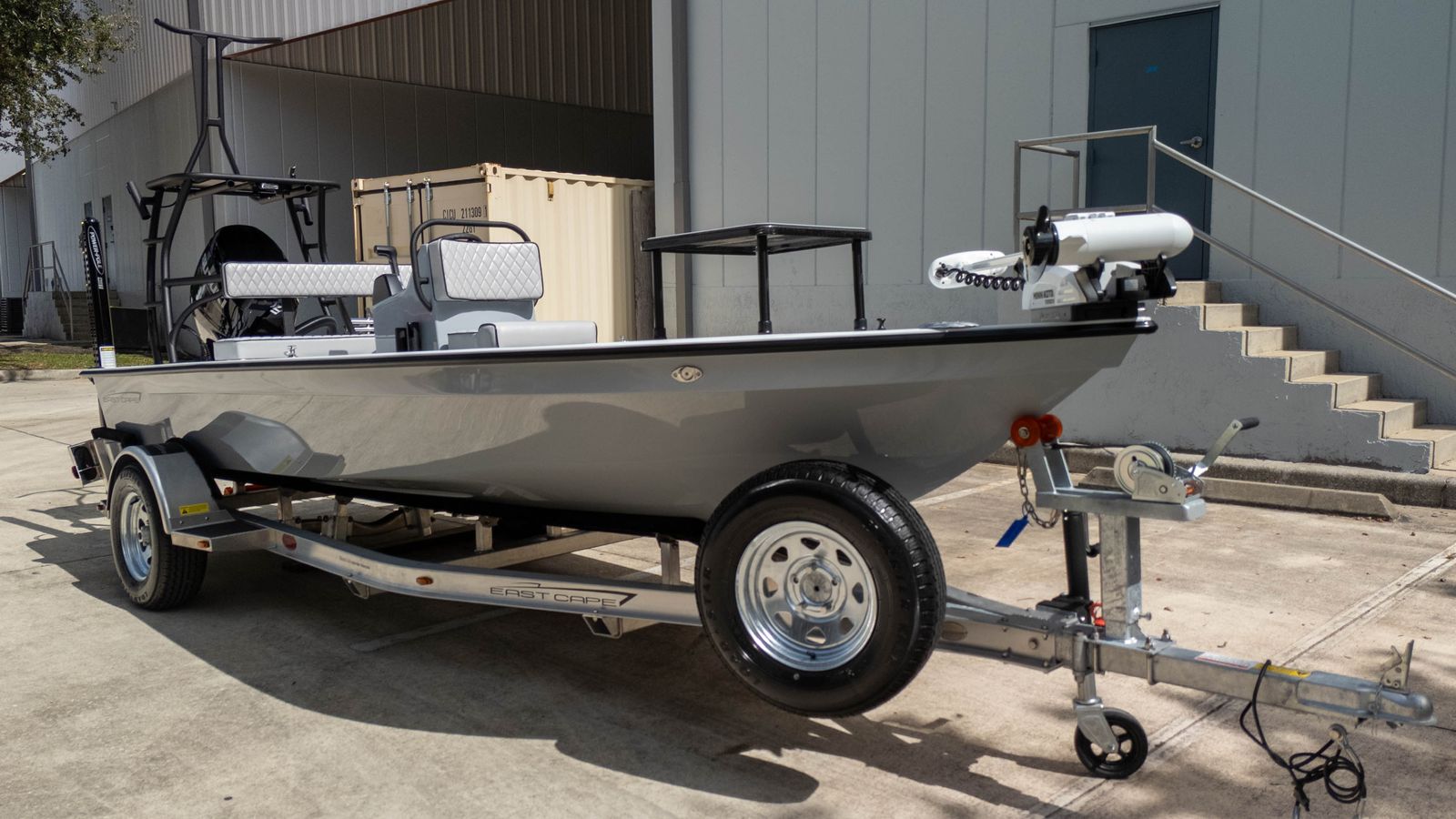 2026 East Cape 18 EVO with a Suzuki 90 — delivery photo 1