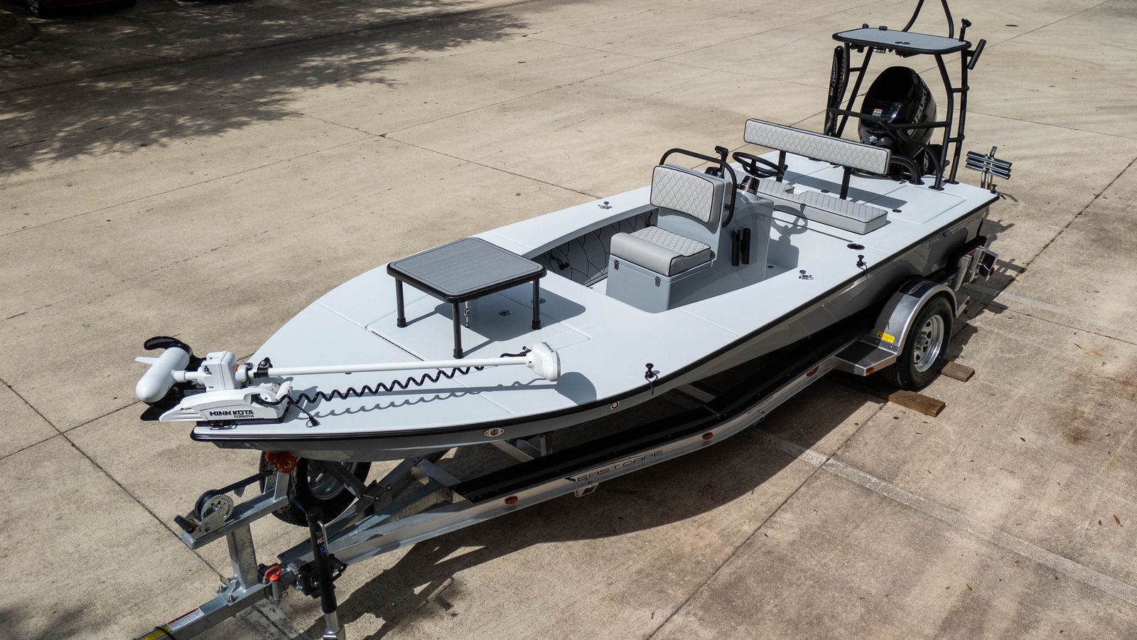 2026 East Cape 18 EVO with a Suzuki 90 — delivery photo 2