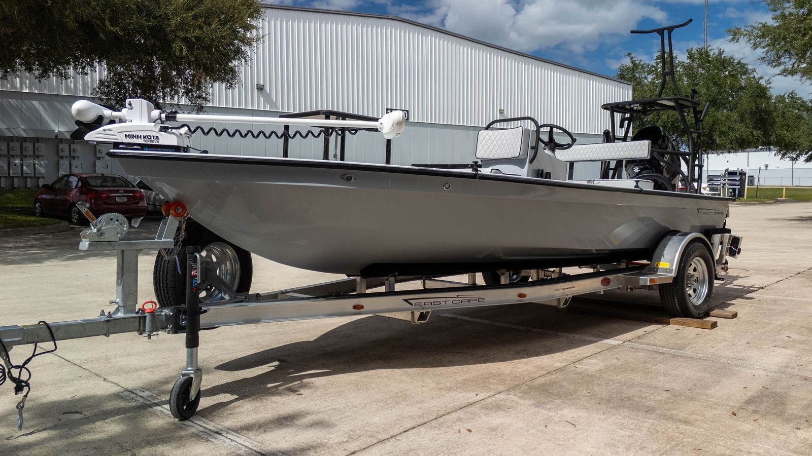 2026 East Cape 18 EVO with a Suzuki 90 — delivery photo 3