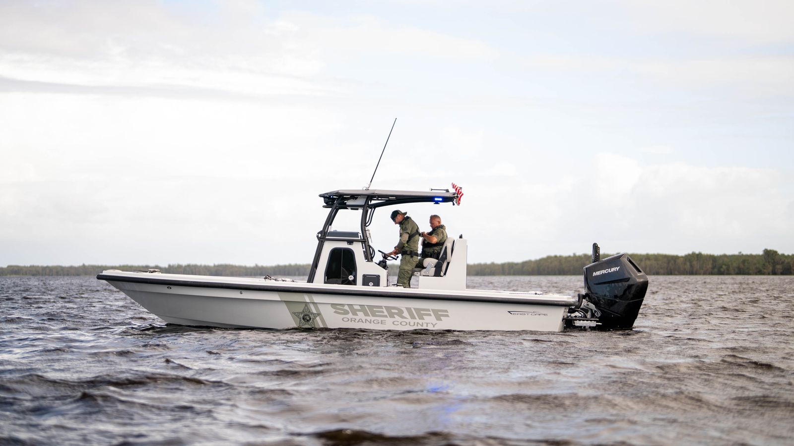 25 Open Law Enforcement Edition with Mercury 350 — delivery photo 7