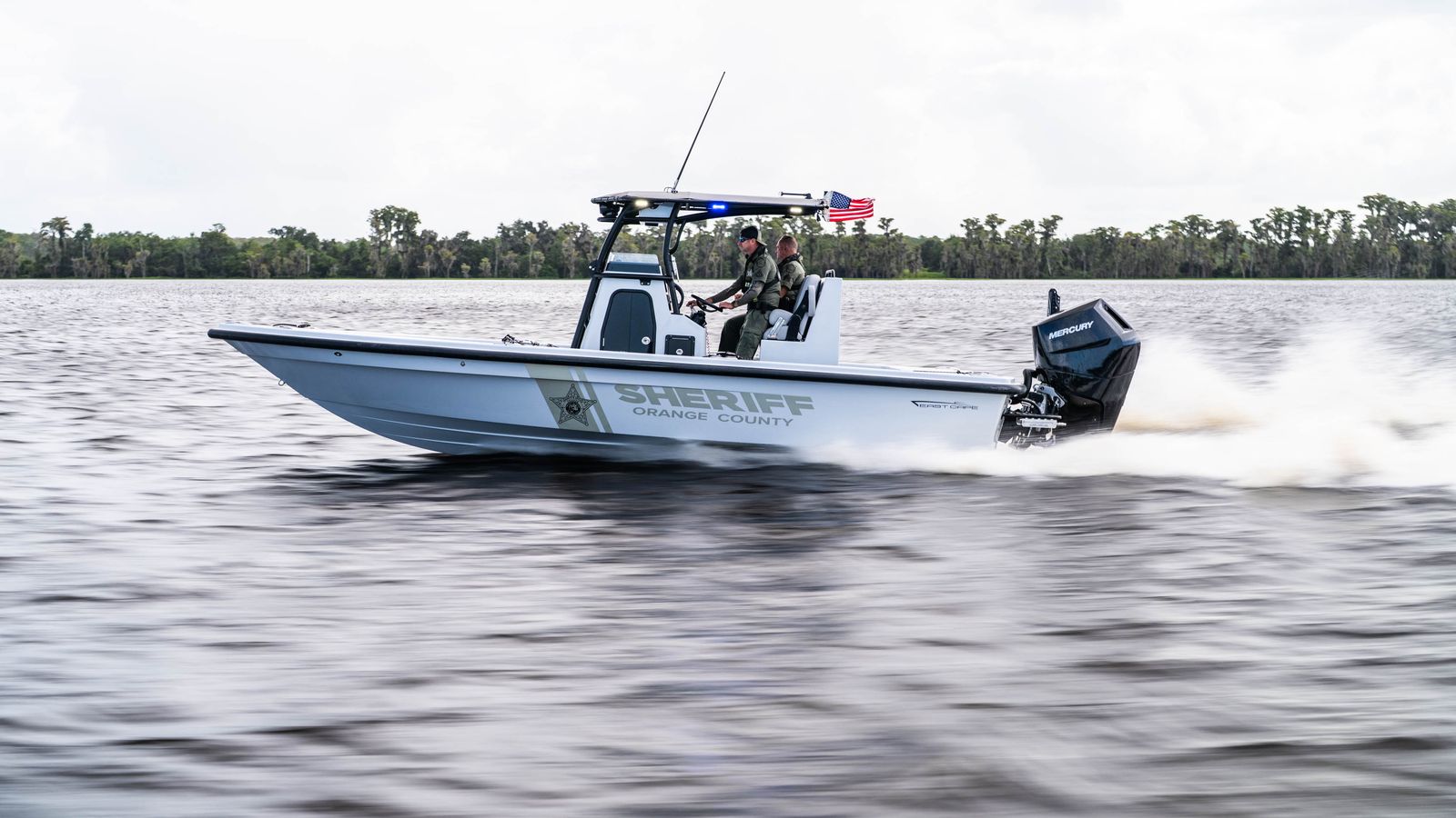 25 Open Law Enforcement Edition with Mercury 350 — delivery photo 8