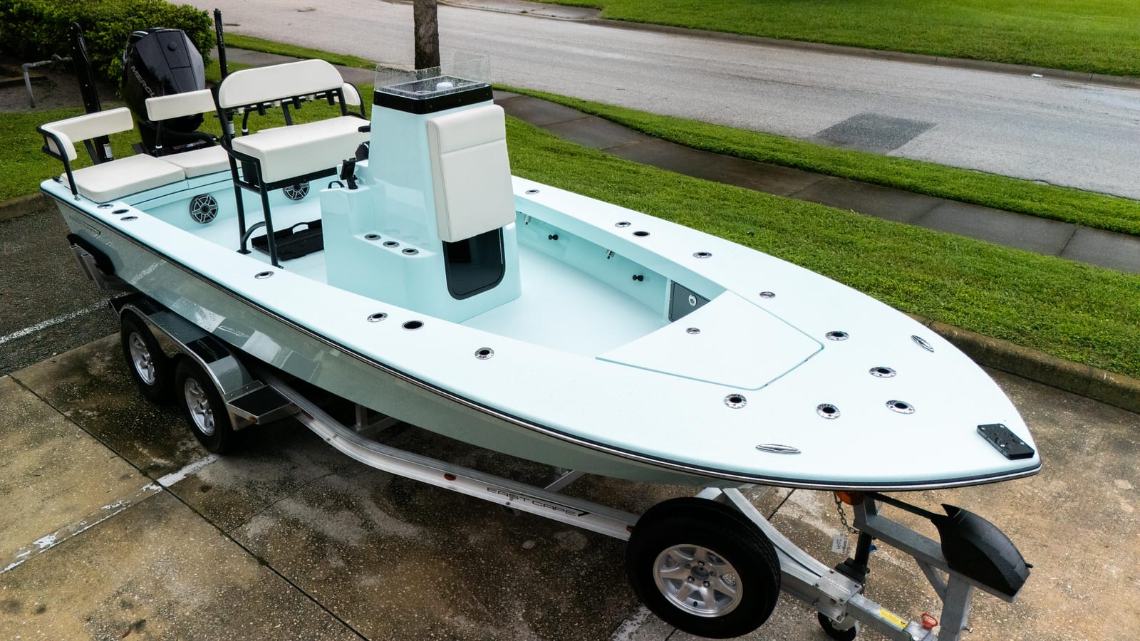 Aquamist 2027 21 EVO with Mercury 225 V6 — delivery photo 2
