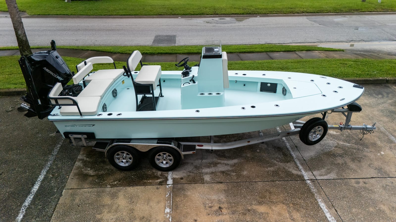 Aquamist 2027 21 EVO with Mercury 225 V6 — delivery photo 4