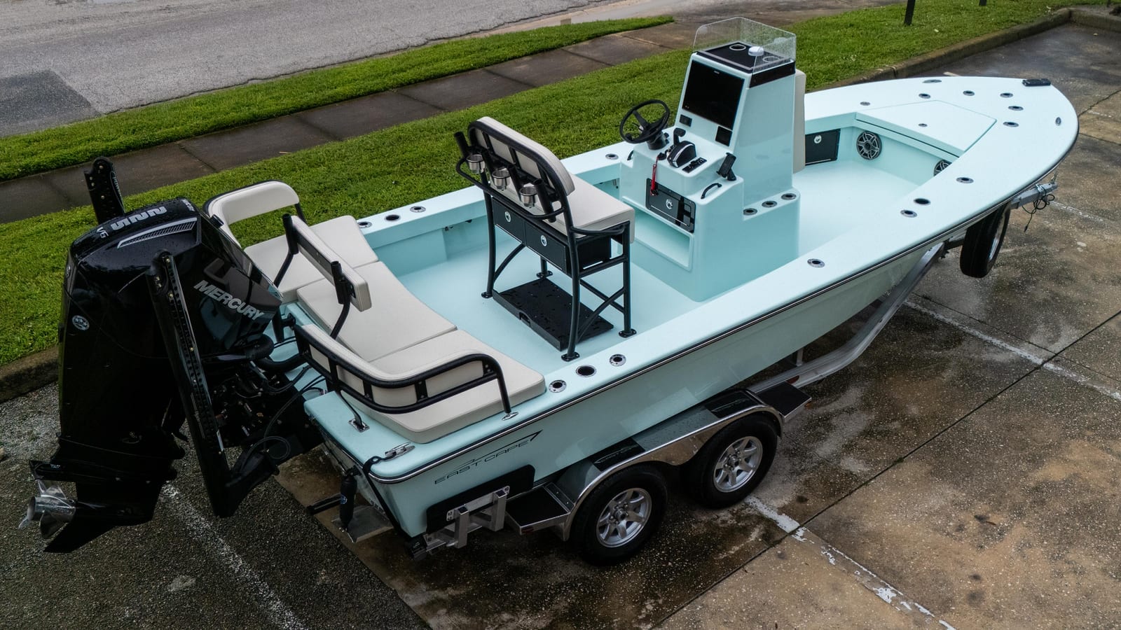Aquamist 2027 21 EVO with Mercury 225 V6 — delivery photo 5