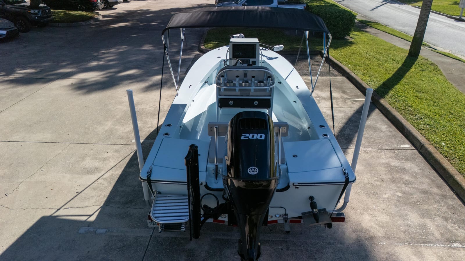 Ice Blue 2027 21 EVO with Suzuki 200 — delivery photo 5
