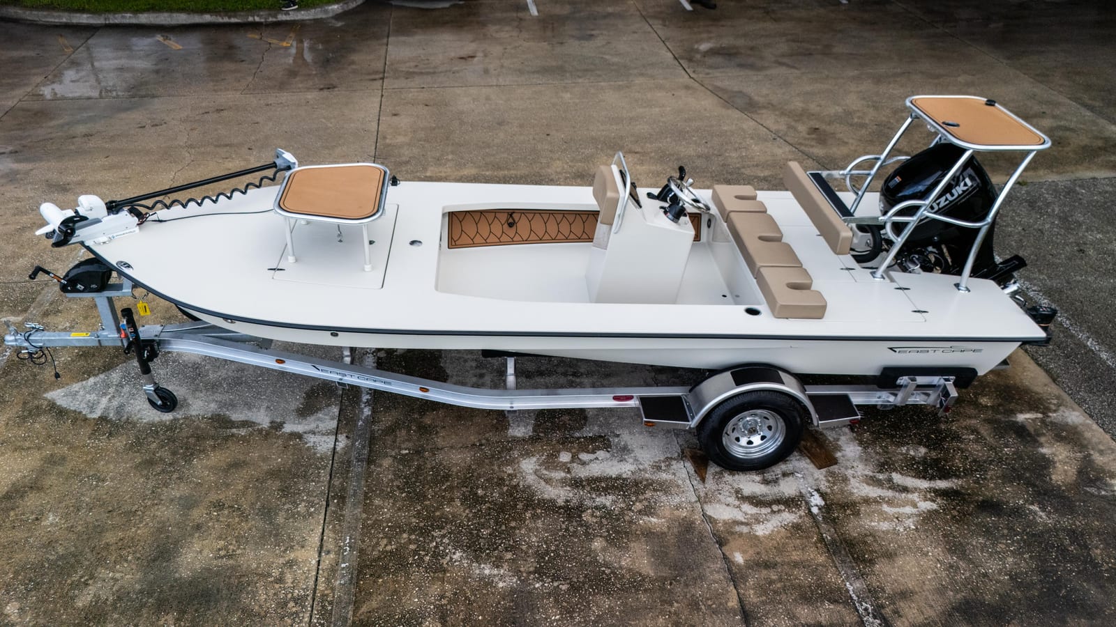 Moondust 2027 Vantage with Suzuki 90 — delivery photo 4
