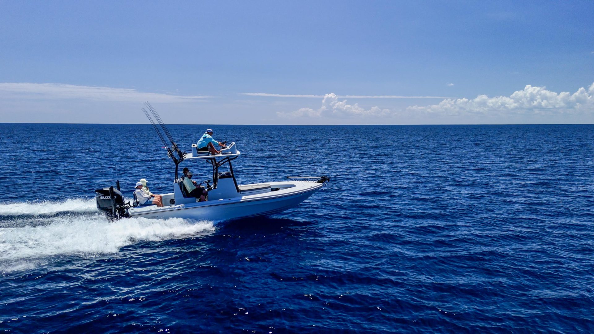 Inlet to 20 miles out with Deer Meat For Dinner — East Cape 25 Open film