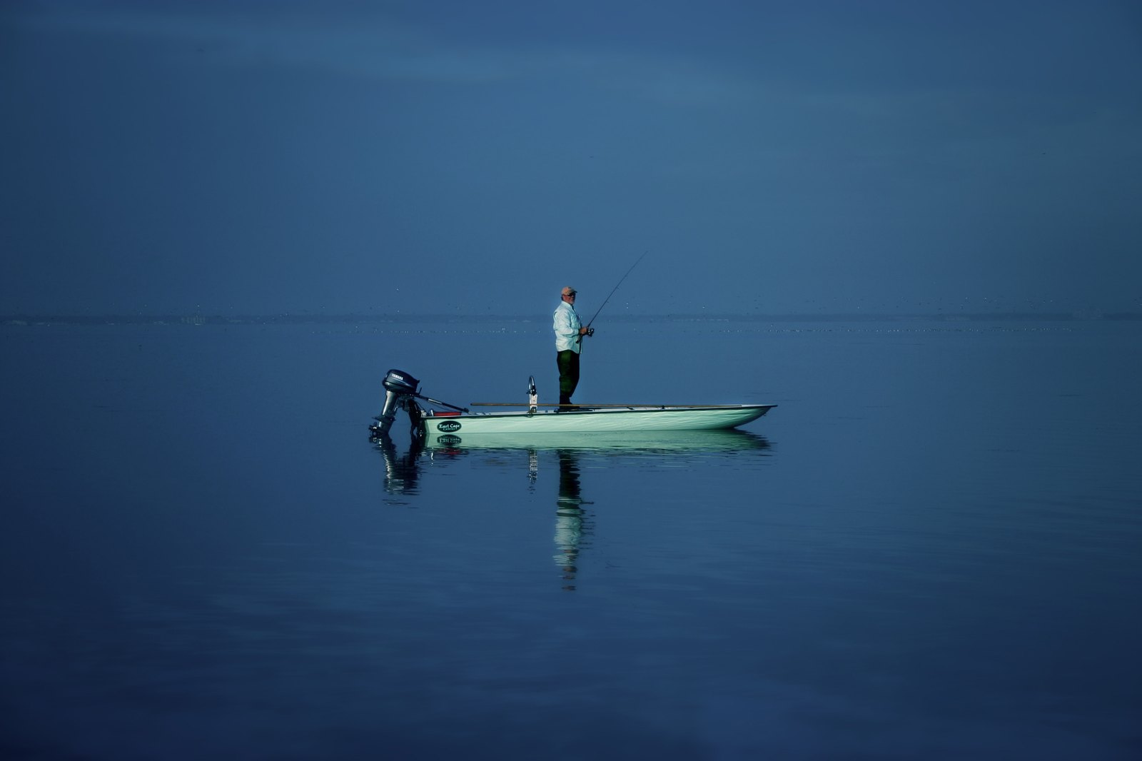 Gladesmen at first light — wearing the original East Cape Canoes badge